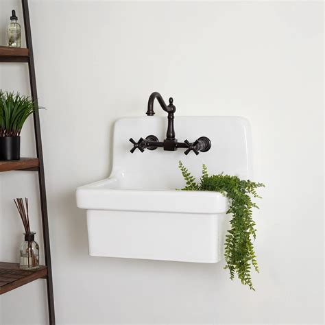 22 inch porcelain wall mount utility sink – Artofit