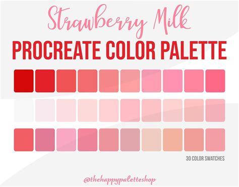 Strawberry Kiwi Color Palette
