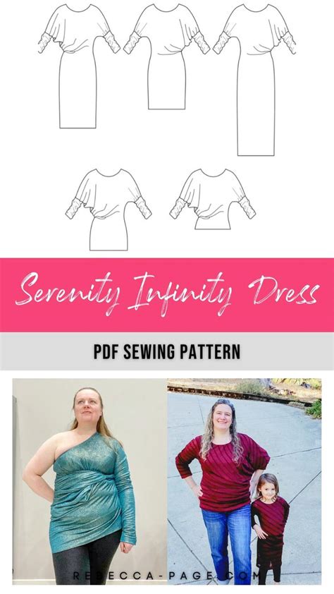 Image result for Infinity Dress Pattern