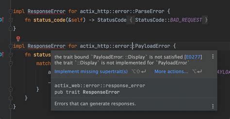 Image result for Rust Actix Error Handling