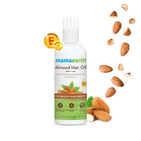 Almond Oil for Hair Growth, Badam Oil with Vitamin E -150ml