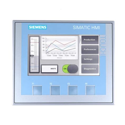 KTP400 SIMATIC HMI Basic Touch Panel for Industrial Communication ...