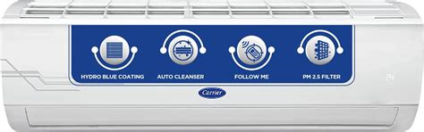 Carrier 2 Ton 3 Star Fixed Speed Split AC (Copper,Auto Cleanser ...