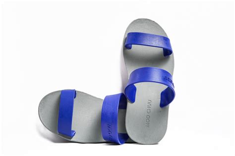 Twin Grey Sole Blue Strap - Moo Chuu India