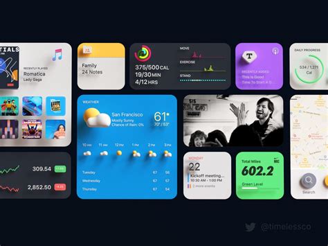 app icon widgets