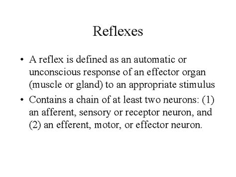 Hyperactive Reflexes 的图像结果