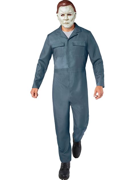 Halloween 2 Michael Myers Costume for Adults by Rubies, Men's Large ...