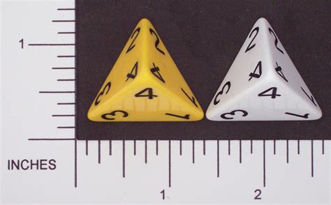 DiceCollector.com's (D4) FOUR SIDED DICE