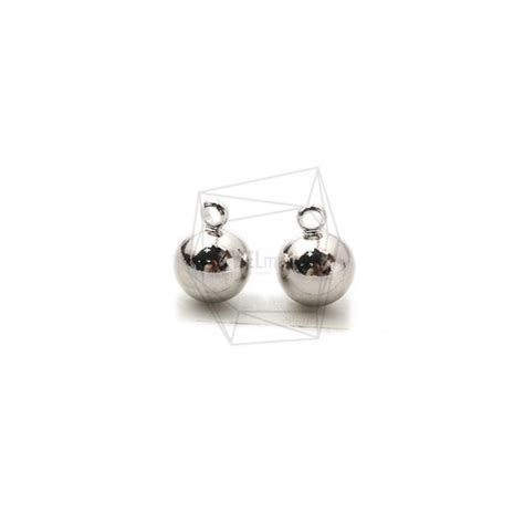PDT-2356-R【4個入り】ボールペンダント,Ball Pendant,8mm | jewelmecca