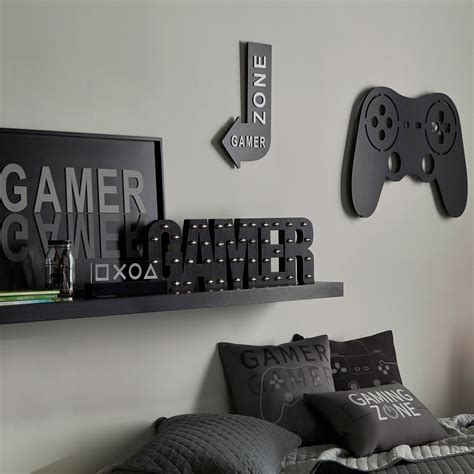 Gamer Bedroom Ideas, Gamer Room, Bedroom Themes, Gamer Themed Bedroom ...