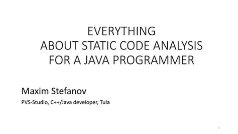 Java Static Code Analysis 的图像结果