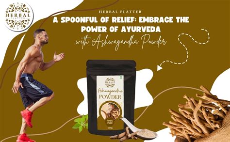 Herbal Platter Ashwagandha Powder 100g | Pure Natural Withania ...