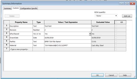 Image result for SolidWorks Properties Tutorials