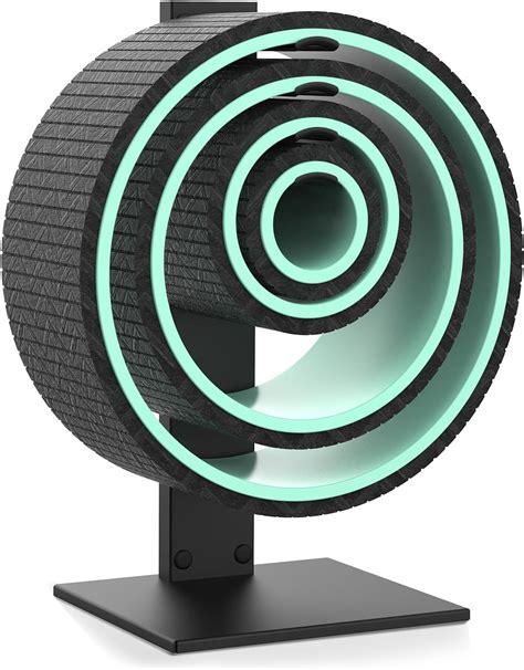 Amazon.com: TOPHDY Yoga Wheel Rack - Metal Wall Mount Storage for Back ...