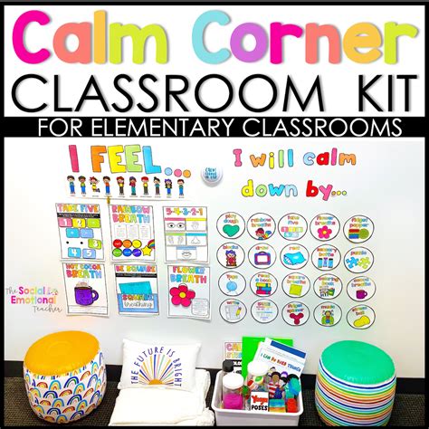 Calm Corner Kit for the Classroom - Improve Classroom Management