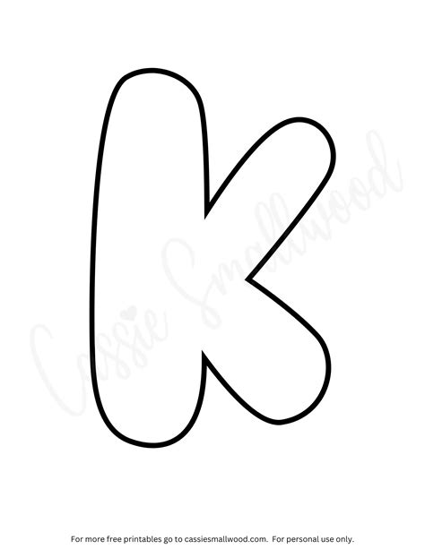 Bubble Letters Coloring Pages (FREE Printable) | Letter a coloring pages, Bubble letters, Bubble ...