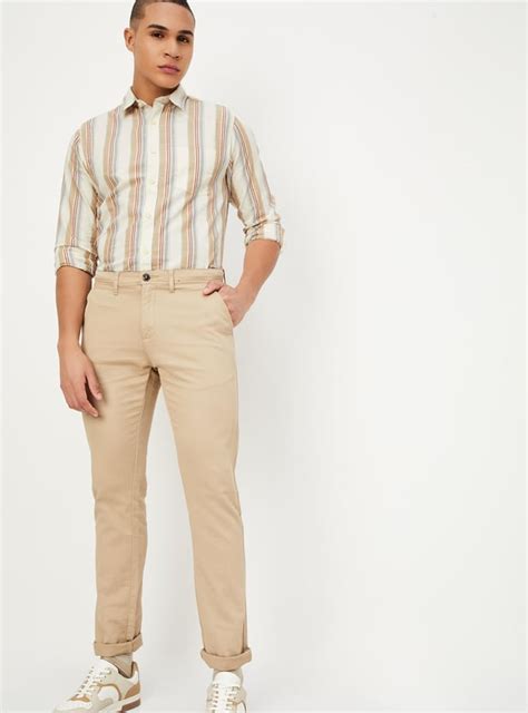 Buy Men Regular Fit Striped Casual Shirt Online at just Rs. 1049.0 ...