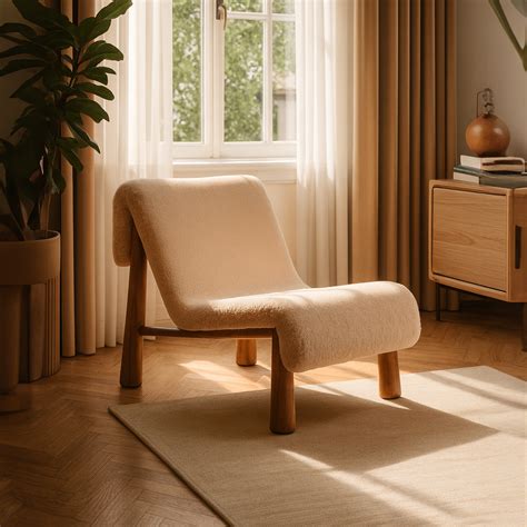 Olio Wooden Lounge Chair