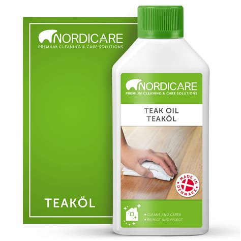 Buy Nordicare Teak Oil [550 ml] Colourless for Indoor Use I Teak Wood ...