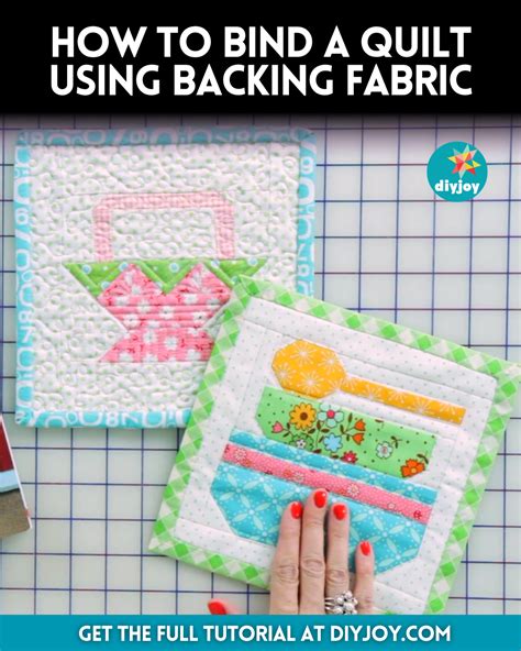 Image result for Binding Using Backing Fabric
