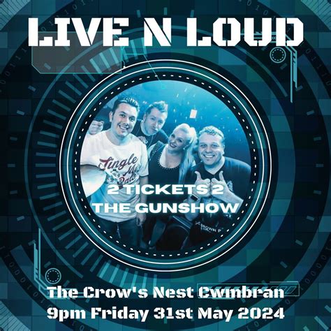 Gunshow Live At The Crows Nest Cwmbran, The Crows Nest Cwmbran, 31 May ...