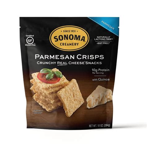 Buy Sonoma Creamery - Cheese Crisps, Parmesan, 10 Oz 1 Count | Savory ...