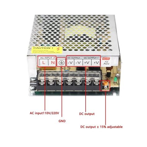 AC DC 5V 12V 24V 36V 48V Lighting Transformer SMPS India | Ubuy