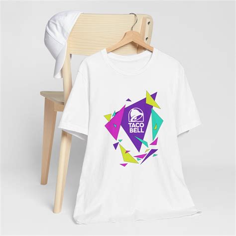 Retro Taco Bell Shirt. Taco Bell Tshirt. 90s T-shirt Bellacanvas 3001 ...