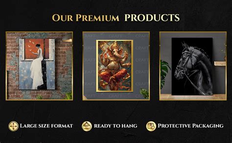 Craftnest Reflections Aesthetic Look Wall Decor 42X30 CM Frame - Pop ...