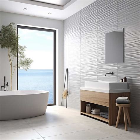 10+ Sleek and Stylish Tile Ideas for Modern Bathrooms • ArtFasad