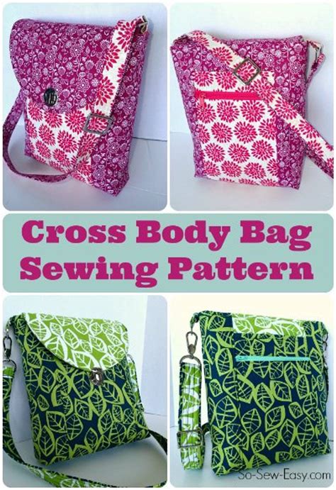 Cross Body Bag Free Pattern 的图像结果