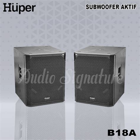 Jual Speaker Subwoofer 18 Inch HUPER B18A | B 18A | B 18 A Original 1 ...