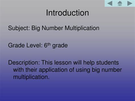 Multiplication of Large Numbers Introduction 的图像结果