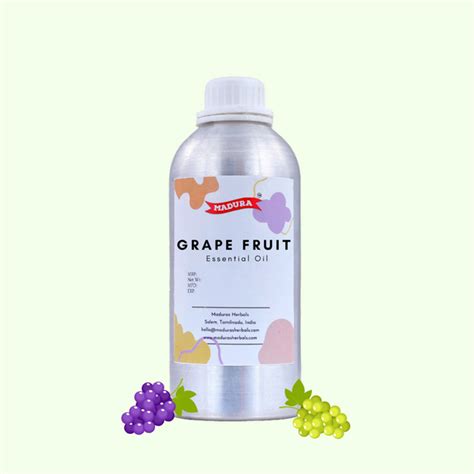 Grape Fruit Oil – Madurasherbals