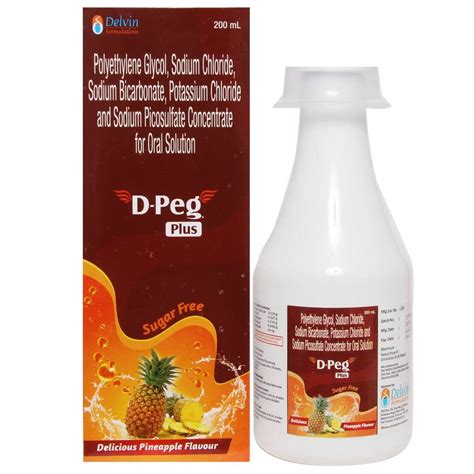 D-Peg Plus Syrup: View usage, side effects, price and subtitute | EGMEDI