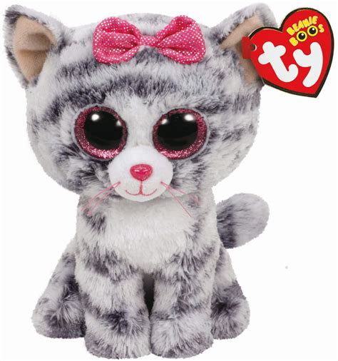Ty Beanie Boos™ Gray Kiki Cat, Small | Michaels