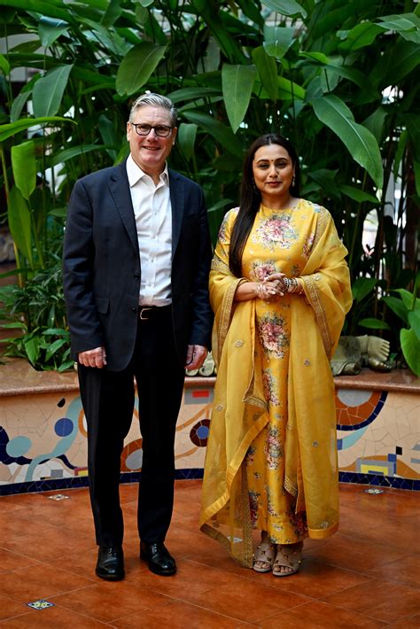 Keir Starmer watches film with actor Rani Mukerji; UK PM visits Yash ...