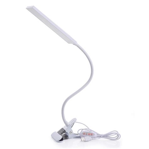 Buy RAOYI LED Desk Lamp, 5W USB Clip on Light Eye-Caring Reading Clamp ...