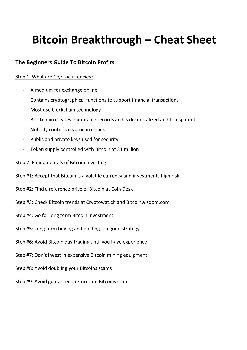 Image result for Step by Step Cheat Sheet