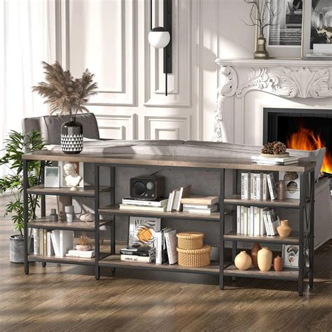 Console Table With Bookshelf at Jermaine Shows blog
