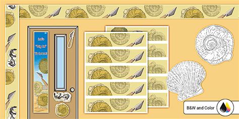 Let's "Dig In" To Learn Door Decorating Pack