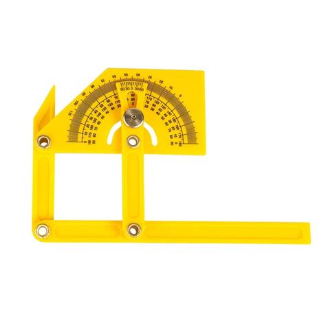 Buy Plastic Multi-Angle Ruler Angle-izer Template Tool Protractor Angle ...