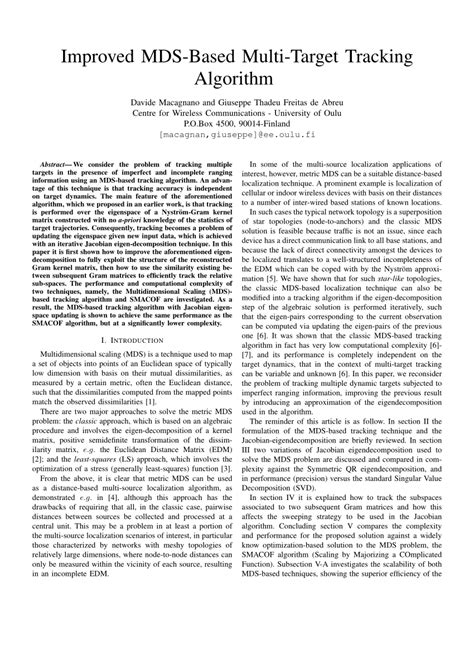 Image result for Assessing Multiple Target Tracking Algorithm Performance