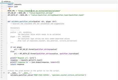 Image result for Pythono API Example