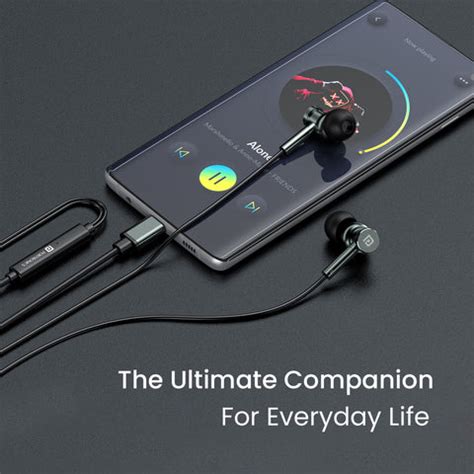 Shop Portronics Type C wired earphones Conch Tune C with Mic