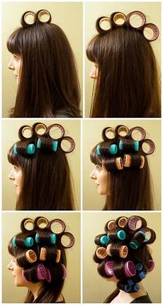 How To Style Hair With Velcro Rollers by Diy How To Curl Your Hair With Velcro Rollers B G How To Style Hair With Velcro Rollers