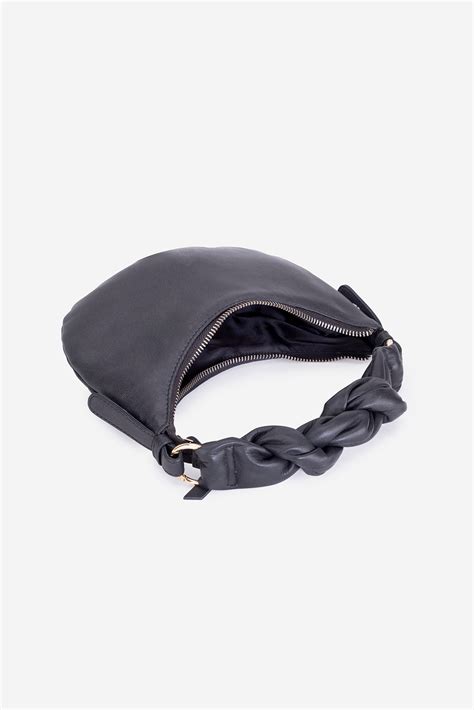 Abelardo Iris Black Shoulder Bag
