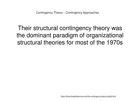 Image result for Environmental Contingency Theory