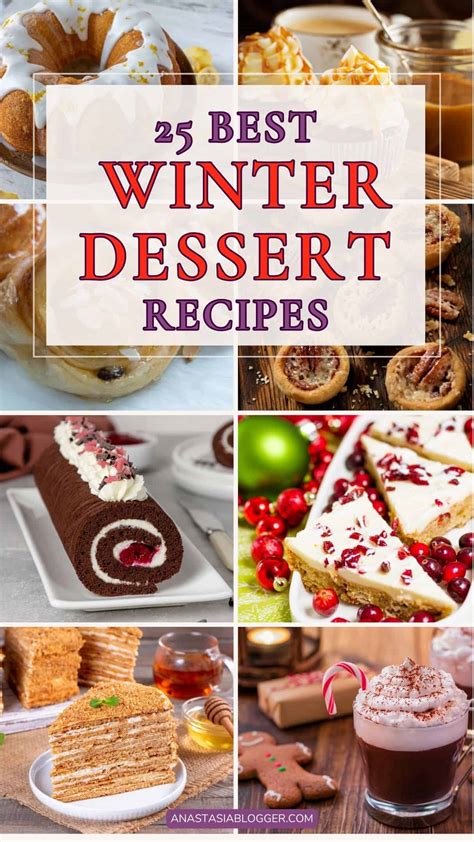 25 Easy Winter Desserts Recipes - Cozy Desserts for a Crowd