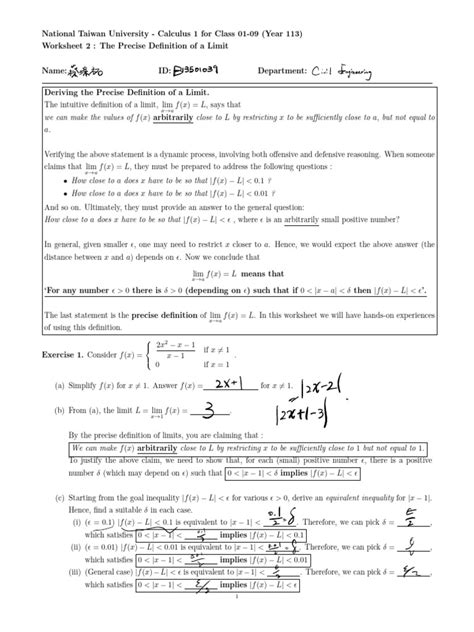 Image result for Precise Definition of Limit Examples